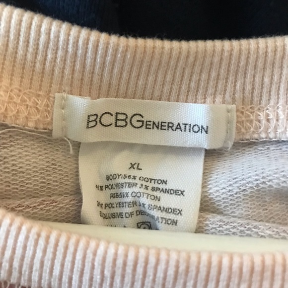 BCBG  pink tie dyed Sweatshirt - Picture 3 of 3